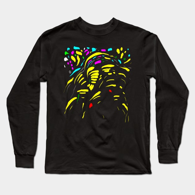 abstract form Long Sleeve T-Shirt by Nikokosmos